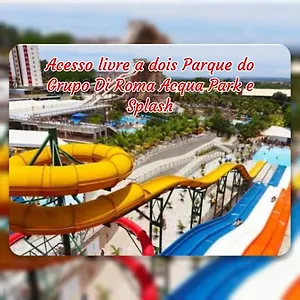 Spazzio Di Roma Com Acesso Ao Acqua Park Splash Apartamento Caldas Novas